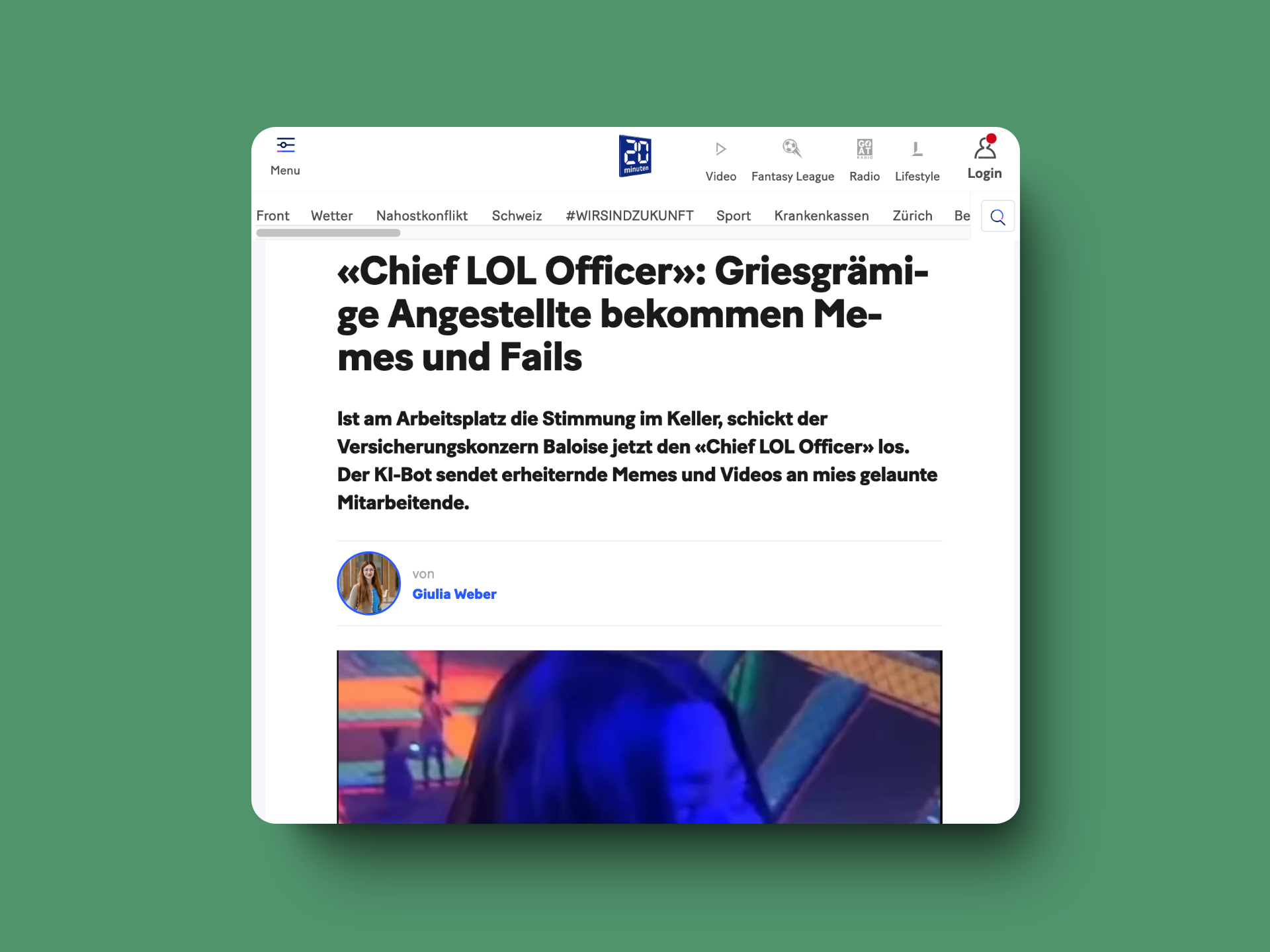 Lachen als Performance: Big Brother am Arbeitsplatz